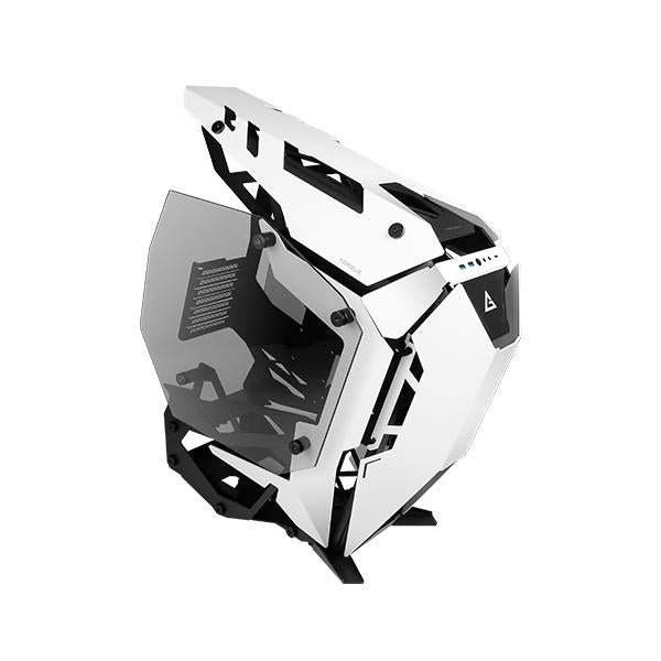 Antec TORQUE Midi Tower Nero, Bianco (Antec Torque Open Frame Gaming Case w/ Tempered Glass Windows E-ATX No PSU Aluminium Frame USB 3.1-C White)