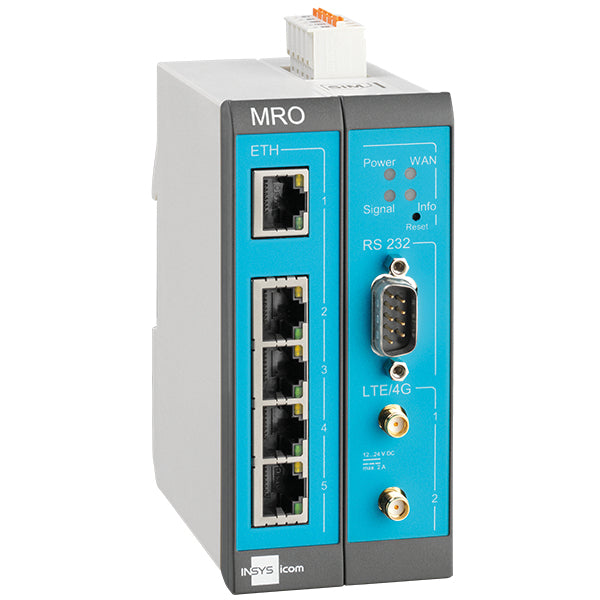 MRO-L200 1.0 CELLULAR ROUTER W/NAT VPN FIREWALL 5 LAN PORTS