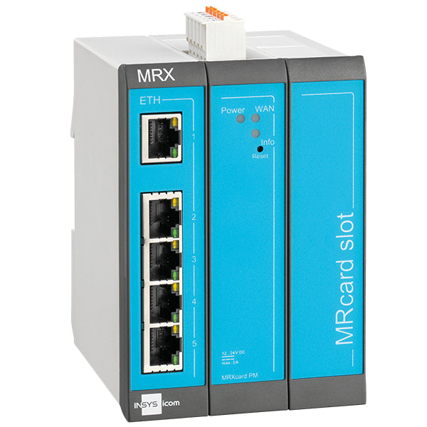 MRX3 LAN 1.1 IND LAN-LAN ROUTER W/ NAT VPN FIREWALL 5 LAN PORTS