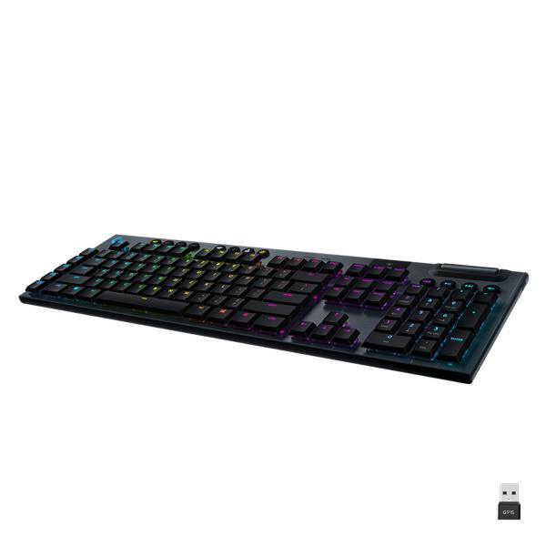 G915 LIGHTSP WRLS RGB MECH.GAMI KEYB.GL TACTILE CARB.US