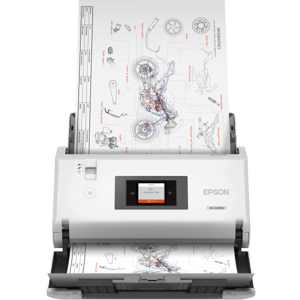 SCANNER WORKFORCE DS-32000 A3 90PPM 180IPM