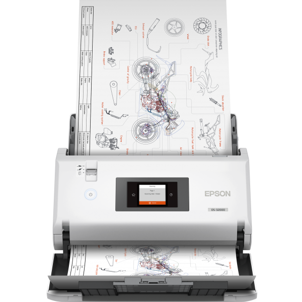SCANNER WORKFORCE DS-32000 A3 90PPM 180IPM