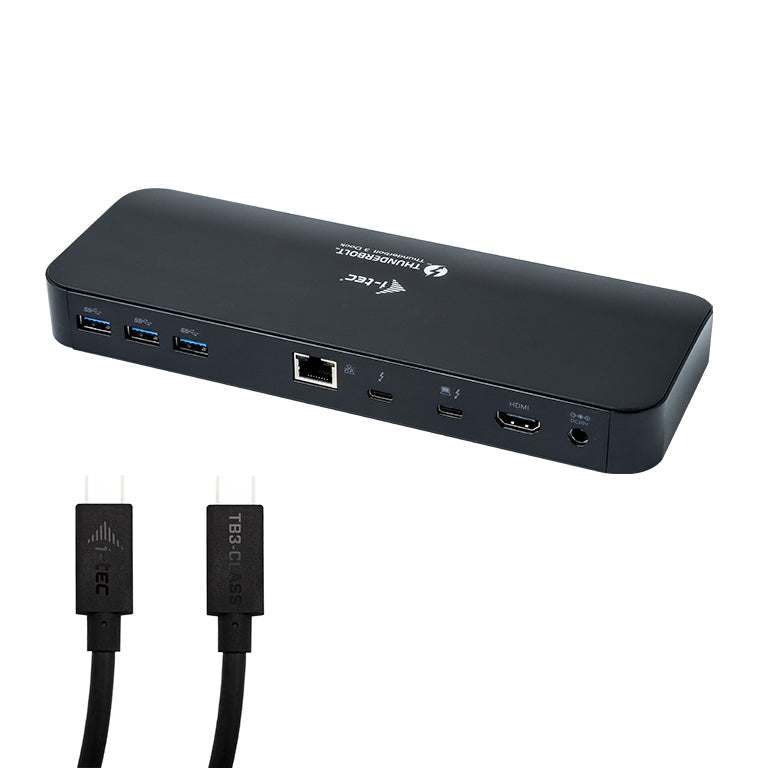 I-TEC TB3 PLUS DOCK + 2 CABLES TB3+ DOCK + 2 CABLES: 150CM70CM