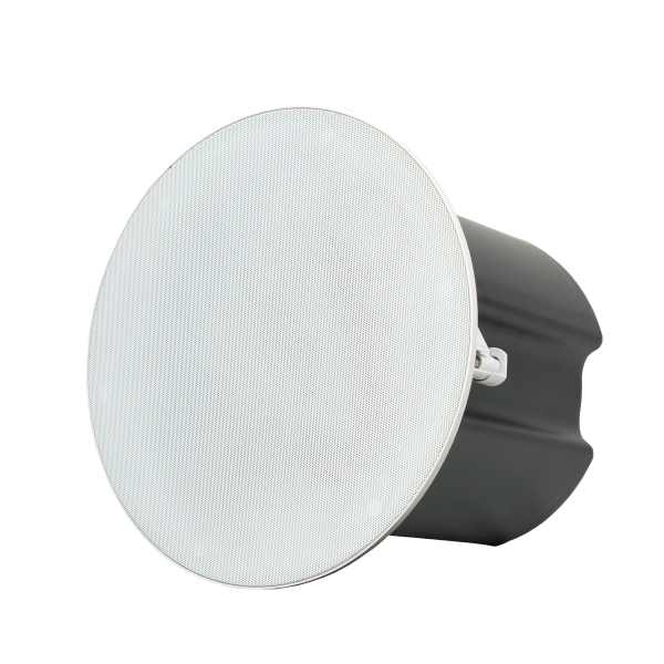 TruAudio CL-70V-6UL altoparlante 2-vie Nero, Bianco Cablato 60 W (TruAudio 70V/100V 6.5 2-Way In-Ceiling Speaker - CL-70V-6UL)