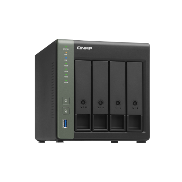 TS-431X3-4G 4 BAY 1.7 GHZ QC 1X10GBE SFP+ 1X2.5GBE 1XGBE