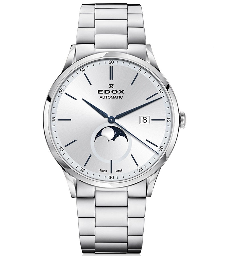 EDOX Mod. LES VAUBERTS Moonphase Date Automatic