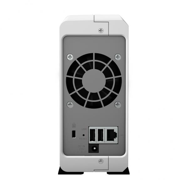 Synology DiskStation DS120j NAS Compatta Collegamento ethernet LAN Bianco 88F3720 (Synology DS120j/10TB N300 1 Bay Desktop)