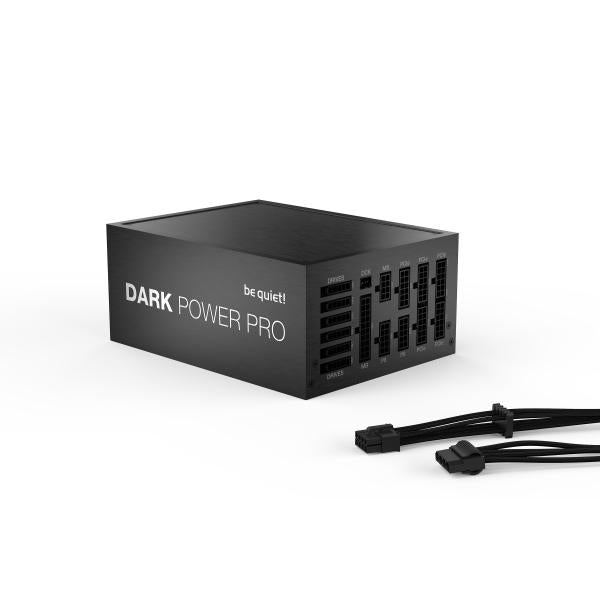 be quiet! Dark Power Pro 12 1500W alimentatore per computer 20+4 pin ATX ATX Nero (be quiet! Dark Power Pro 12 1500W PSU, 80 PLUS Titanium, Fully Digital Control, Frameless Silent Wings Fan for Inaudible Operation, 10 Year Warranty)