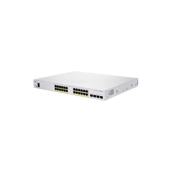 CBS350 MANAGED 24-PORT GE POE 4X1G SFP