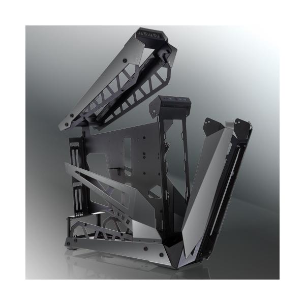 RAIJINTEK NYX PRO Full Tower Titanio (Raijintek NYX PRO Aluminium Full Tower Showcase - Titanium Tempered Glass)