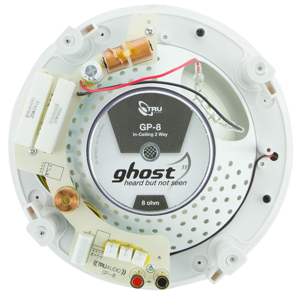 Larsen Maxi LA-GP8 Puzzle con formine 40 pz (TruAudio Ghost Series 8'' 2-Way In-Ceiling Speaker GP-8)