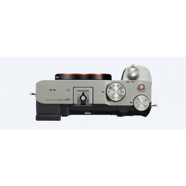 Sony 7C Corpo MILC 24,2 MP CMOS 6000 x 4000 Pixel Nero, Argento (Sony Alpha 7 C Full-frame Mirrorless Interchangeable Lens Camera [Compact and Lightweight Real-time Autofocus System 24.2 Megapixels)