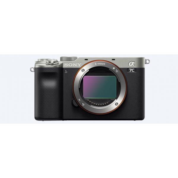 Sony 7C Corpo MILC 24,2 MP CMOS 6000 x 4000 Pixel Nero, Argento (Sony Alpha 7 C Full-frame Mirrorless Interchangeable Lens Camera [Compact and Lightweight Real-time Autofocus System 24.2 Megapixels)