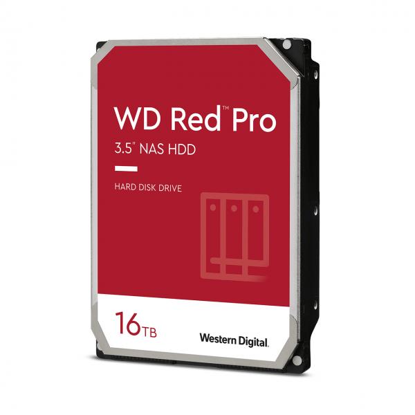 16TB RED PRO 512MB CMR 3.5IN SATA 6GB/S INTELLIPOWERRPM