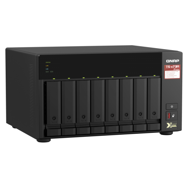 TS-873A-8G 8 BAY 2.2GHZ 4C/8T 8GB DDR4 2X 2.5GBE OPT 10GBE EXP