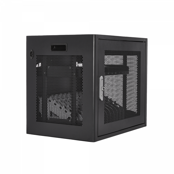 V7 CHGSTA12AC-1K portable device management cart& cabinet Carrello per la gestione dei dispositivi portatili Nero (CHARGE STATION 12 DEVICE UK - SECURE STORE CHARGE MOBILE PC)