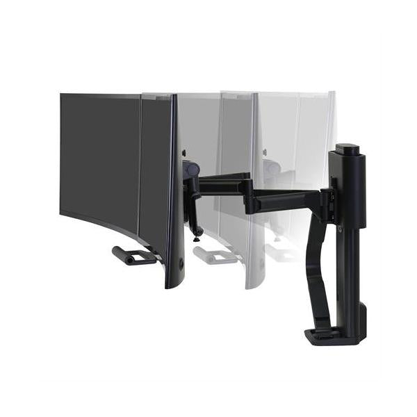 TRACE DUAL MONITORS PANEL CLAMP MATTE BLACK