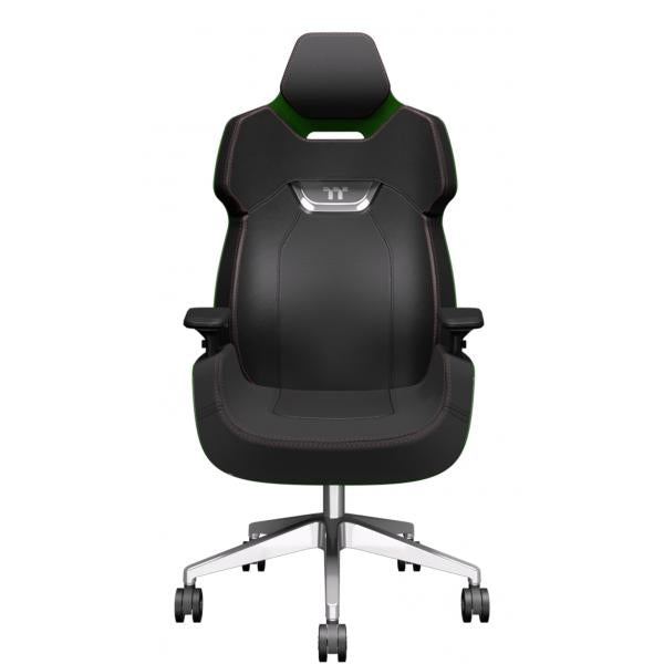Thermaltake ARGENT E700 Gaming Chair Vera Pelle Design by Porsche - Racing Green