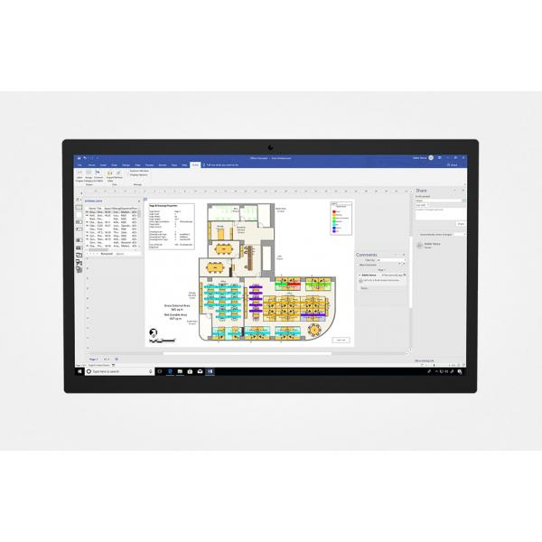 Microsoft Visio Standard 2021 Grafico 1 licenza/e Inglese (VISIO STD 2021 WIN ENGLISH - MEDIALESS)