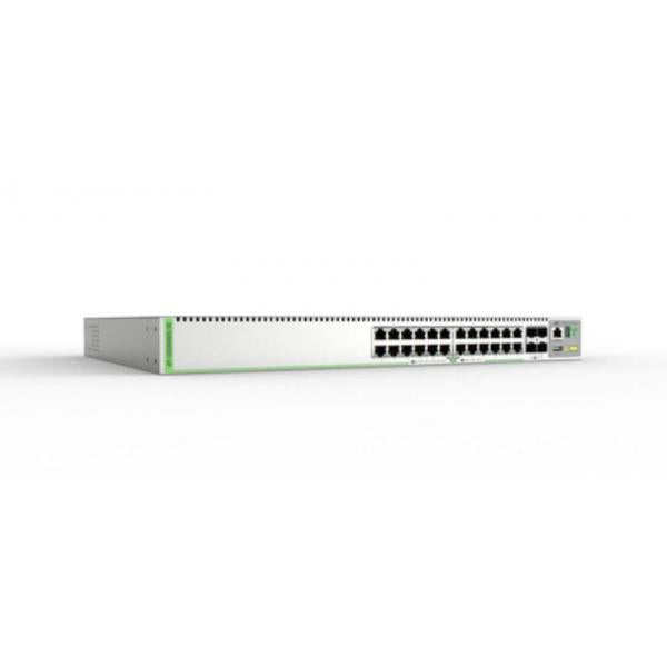 L3 STACKSWITCH 24X10/100/1000-T 4XSFP+ PORTS + SINGLE FIXED PSU