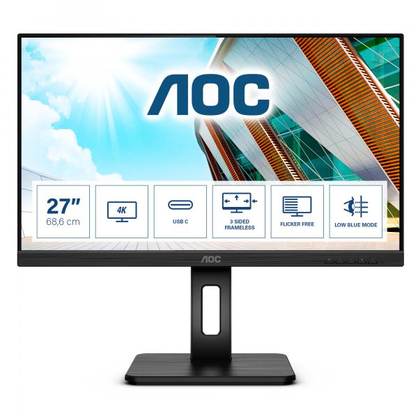 U27P2CA 27IN IPS UHD 4K 3840X2160 16/9 2XHDMI 4XUSB 100M