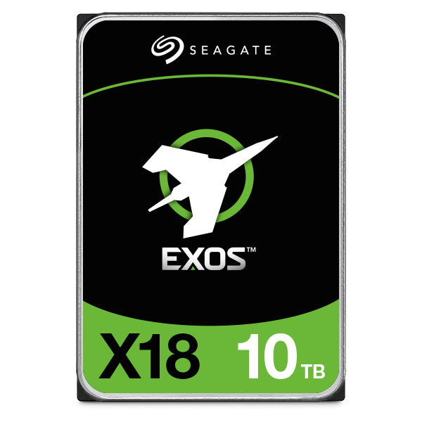 EXOS X18 10TB SATA 3.5IN 7200RPM HELIUM 512E/4KN
