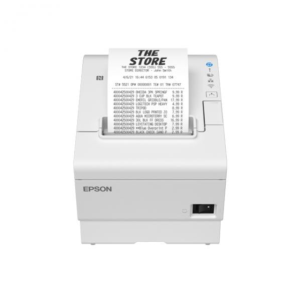 TM-T88VII (131): USB ETHERNET POWEREDUSB WHITE