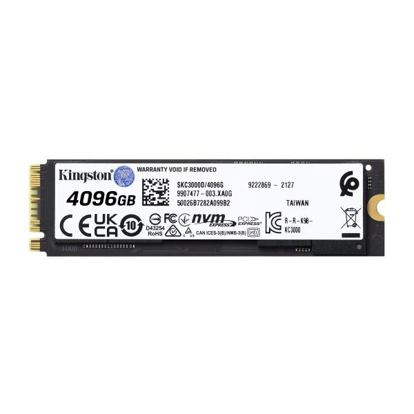 4096G KC3000 NVME M.2 SSD PCIE 4.0.