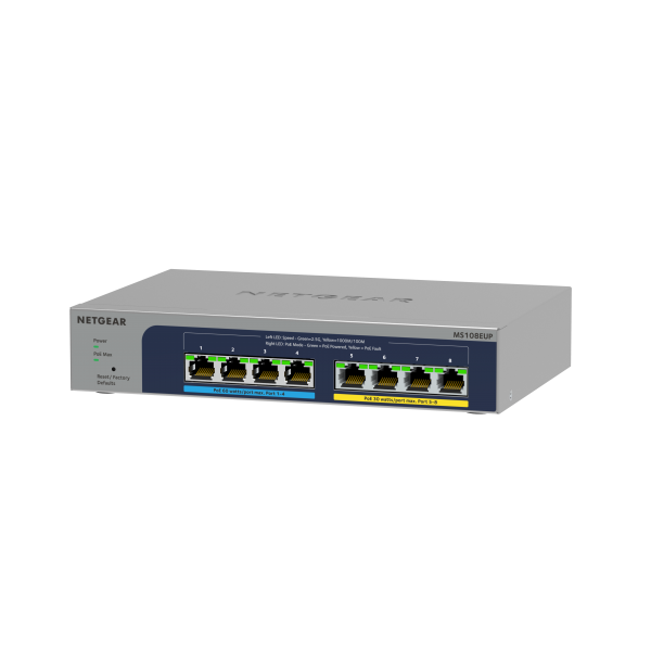 8P 2.5G ULTRA60 POE++ SWITCH MULTI-GIGABIT (2.5G) ETH PLUS