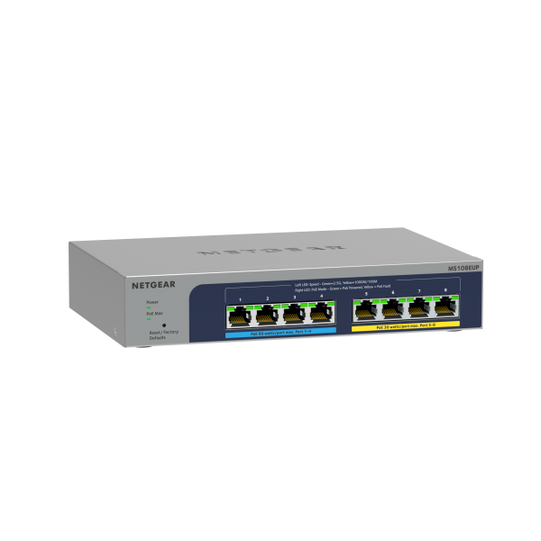 8P 2.5G ULTRA60 POE++ SWITCH MULTI-GIGABIT (2.5G) ETH PLUS