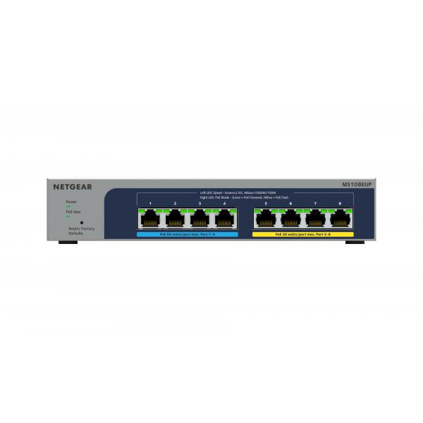 8P 2.5G ULTRA60 POE++ SWITCH MULTI-GIGABIT (2.5G) ETH PLUS