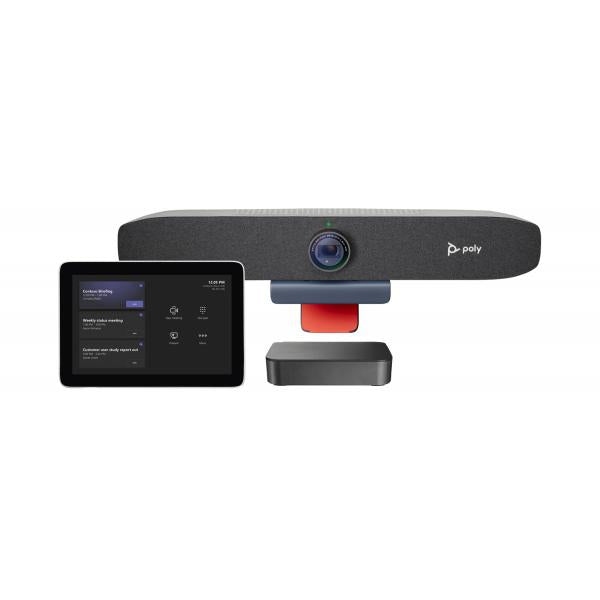 POLY Focus Room Kit sistema di conferenza Collegamento ethernet LAN Sistema di videoconferenza di gruppo (Focus Room Kit:P15/GC8 UK Mand Sup Req)