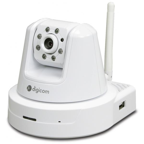 IP CAMERA WIRELESS 11G/N INDOOR DAYNIGHT MOTORIZZATA PAN/TILT I
