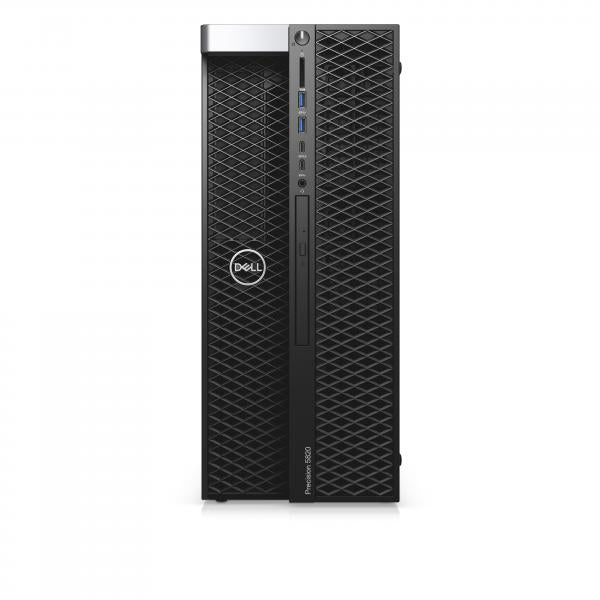 DELL Precision T5820 Tower Intel? Xeon? W W-2223 16 GB DDR4-SDRAM 512 GB SSD NVIDIA Quadro T1000 Windows 10 Pro for Workstations Stazione di lavoro Nero (Dell Precision 5820 Tower - Mid tower - 1 x Xeon W-2223 / 3.6 GHz - vPro - RAM 16 GB - SSD 512 G...