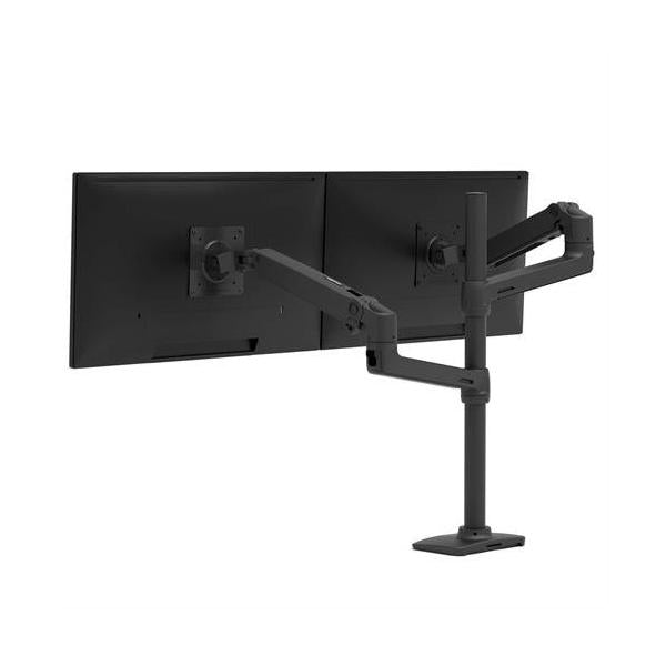 LX DUAL STACKING ARM TALL POLE MATTE BLACK