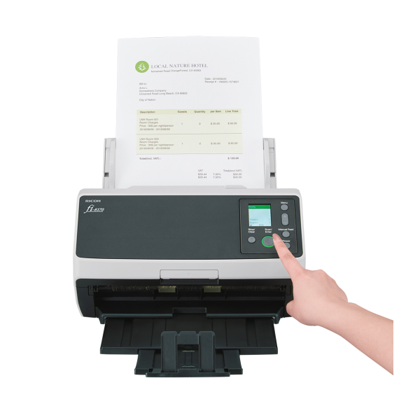 FI-8170 70PPM/140IPM A4 DUPLEX ADF USB3.2 LED WORKGROUP SCANNER