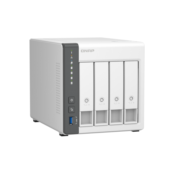 TS-433-4G 4BAY 2.0 GHZ QC 4GB ONBOARD 1X 2.5GBE 1X 1GBE