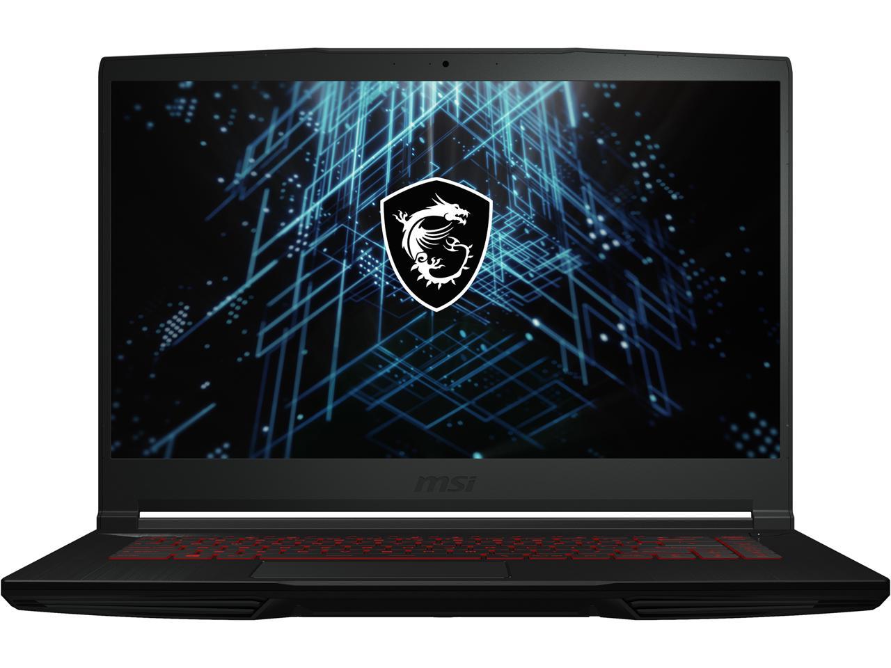 MSI NB GF63 THIN 11UC-1037IT I7-11800H 8GB 512GB SSD 15,6 RTX3050 MAX-Q GDDR6 4GB WIN 11