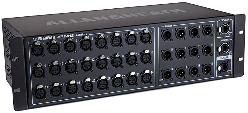 ALLEN & HEATH AR2412-QU EXPANDER XLR 24 INGRESSI 12 USCITE CAT5 EXTENDER MIXER QU