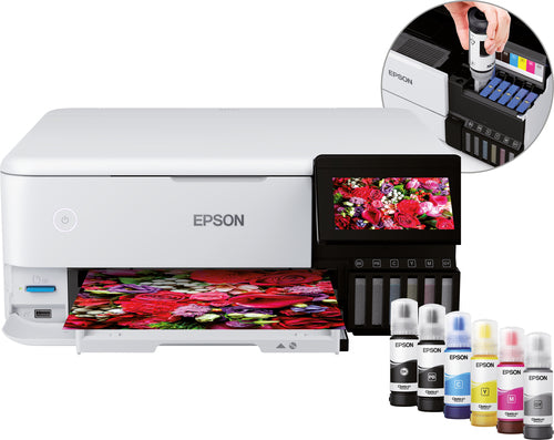 EPSON MULTIF. INK ECOTANK ET-85000 FOTO COLORE A4, USB/LAN/WIFI - 3 IN 1