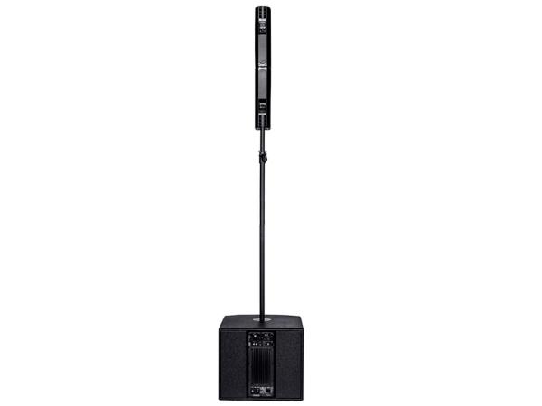 DB TECHNOLOGIES ES802 IMPIANTO COMPLETO ATTIVO 1200W SUBWOOFER + 2 SATELLITI SISTEMA AUDIO BIAMPLIFICATO COMPLETO 8x3"/1x12