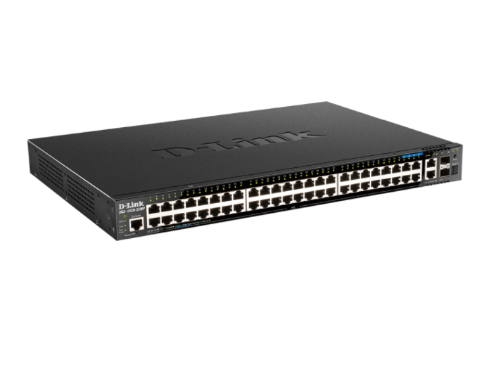 D-LINK SWITCH 52 PORTE DI CUI 44 PORTE GE POE + 4 PORTE 2.5 GE POE + 2 PORTE 10 GE + 2 SFP