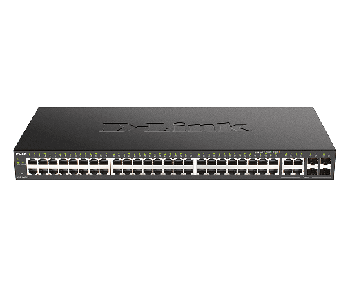 D-LINK SWITCH 48 PORTE GIGABIT MANAGED + 4 COMBO 1000BASET/SFP