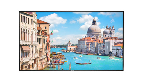 HIKVISION MONITOR 43 LED 4K UHD, 7/24, CASE PLASTICO INDUSTRIALE, HDMI*2/VGA, MULTIMEDIALE
