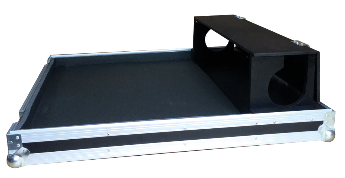 EXTREME FLIGHT CASE PER BEHRINGER WING 4 FARFALLE PER BLOCCAGGIO 6 MANIGLIE PER TRASPORTO INTERNO IN SCHIUMA + SKATE RUOTE