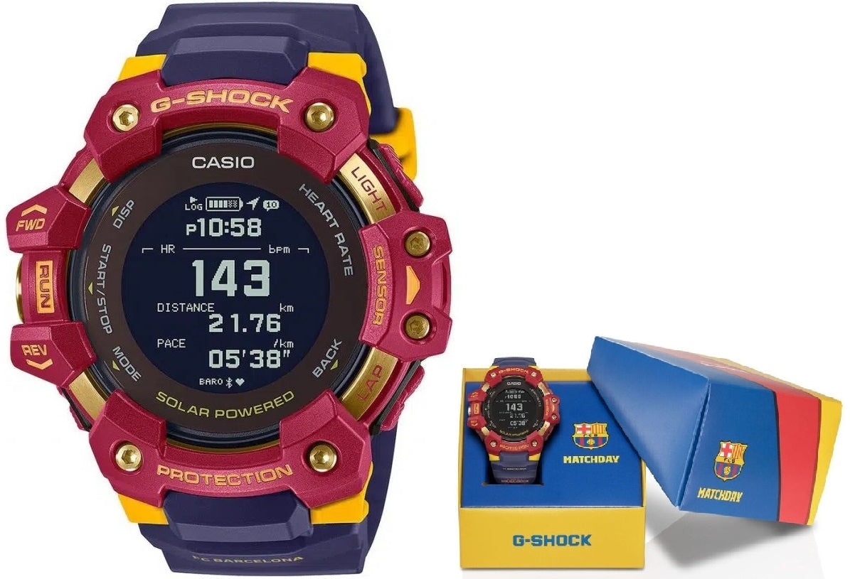 CASIO G-SHOCK Mod. G-SQUAD - FC Barcelona Matchday Ltd Edt ***Special price**