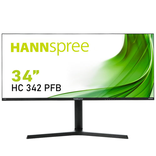 HANNSPREE MONITOR 34 LED 21:9 UWQHD 5MS, DP/HDMI, PIVOT, MULTIMEDIALE