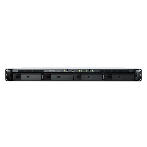 SYNOLOGY NAS RACK 4BAY 2.5"/3.5" SSD/HDD SATA, AMD RYZEN R1600 2CORE 2,6GHz, 2GB DDR4 ECC
