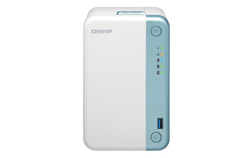 QNAP NAS TOWER 2BAY 3.5" SSD/HDD SATA, INTEL CELERON GEMINI LAKE J4005 2CORE 2.0GHz, 2GB S