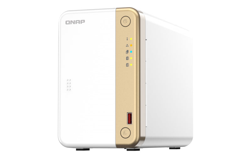 NAS QNAP TS-262 Tower 2-Bay CPU Celeron N4505 Dual Core + 4 GB DDR4 2x SATA 2,5"/3,5" + 2X